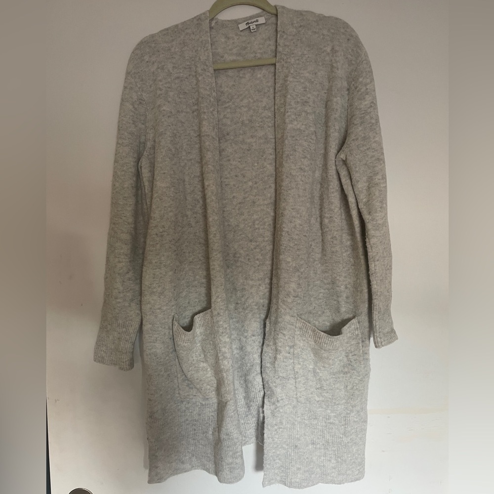 Madewell long cardigan sweater